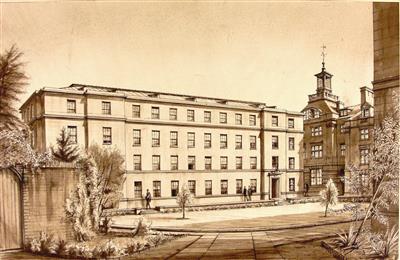 cc01107 Y Block 1955.jpg; cc01107; Y Block Christ's College; picture